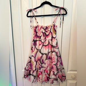 Lipsy London Tie Shoulder Casual Dress (S)